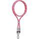 Дата кабель-шнурок Usams US-SJ745 Type-C to Type-C 60W (1.2m) Pink