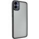 Чохол TPU+PC Lyon Frosted для Samsung Galaxy A08 / A07 4G Black