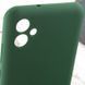 Чехол Silicone Cover Lakshmi Full Camera (AA) with logo для Samsung Galaxy A06 Зеленый / Dark green фото 4