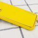 Кожаный чехол Xshield для Apple iPhone 14 Pro (6.1") Желтый / Yellow фото 2