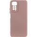 Чохол Silicone Cover Ummi Lakshmi Full Camera (AA) для Xiaomi Redmi Note 11 (Global) / Note 11S Рожевий / Pink Sand