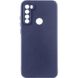 Чехол TPU GETMAN Liquid Silk Full Camera для Xiaomi Redmi Note 8T Синий / Midnight Blue