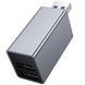 Переходник HUB Hoco HB54 3in1 (USB to 2xUSB2.0+USB3.0) Metal grey фото 2