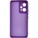 Чехол Silicone Cover Lakshmi Full Camera (A) для Xiaomi Redmi Note 12T Pro Фиолетовый / Purple фото 2