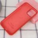 Чехол Silicone Case Full Protective (AA) для Apple iPhone 11 Pro Max (6.5") Красный / Dark Red фото 3