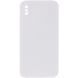 Чехол Silk Square Full Camera Protective (AA) NO LOGO для Apple iPhone X / XS (5.8") Белый / White