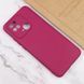 Чохол Silicone Cover Lakshmi Full Camera (A) для Xiaomi Poco C40 Бордовий / Marsala фото 4