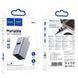 Переходник HUB Hoco HB54 3in1 (USB to 2xUSB2.0+USB3.0) Metal grey фото 3