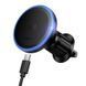 Автотримач з БЗП Borofone BH224 Flash 15W (air outlet) Black фото 1