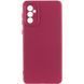 Чехол TPU GETMAN Liquid Silk Full Camera для Samsung Galaxy A56 5G Бордовый / Marsala