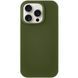 Чехол Silk Full Protective (AA) NO LOGO для Apple iPhone 16 Pro Max (6.9") Зеленый / Dark Olive фото 6