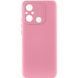Чехол TPU GETMAN Liquid Silk Full Camera для Xiaomi Redmi 12C Розовый / Pink