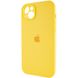 Чехол Silicone Case Full Camera Protective (AA) для Apple iPhone 15 Plus (6.7") Желтый / Yellow фото 3