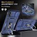 Ударопрочный чехол Camshield Army Ring для Apple iPhone XS Max (6.5") Синий / Navy фото 2