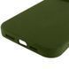 Чехол Silk Full Protective (AA) NO LOGO для Apple iPhone 16 Pro Max (6.9") Зеленый / Dark Olive фото 5