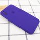 Чехол Silicone Case Square Full Camera Protective (AA) для Apple iPhone XS Max (6.5") Фиолетовый / Ultra Violet фото 2