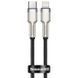 Дата кабель Baseus Cafule Metal Type-C to Lightning PD20W (2m) (CATLJK-B) Черный фото 1