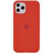 Чехол Silicone Case Full Protective (AA) для Apple iPhone 11 Pro Max (6.5") Красный / Dark Red фото 1