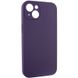 Чехол Silicone Case Full Camera Protective (AA) NO LOGO для Apple iPhone 15 (6.1") Фиолетовый / Elderberry фото 2