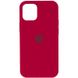 Чехол Silicone Case Full Protective (AA) для Apple iPhone 16 Plus (6.7") Красный / Rose Red