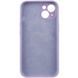 Чохол Silk Full Camera Protective (AA) NO LOGO для Apple iPhone 13 (6.1") Бузковий / Lilac фото 4