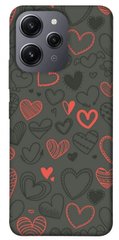 Чехол itsPrint Милые сердца для Xiaomi Redmi 12