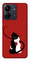 Чехол itsPrint Влюбленные коты для Xiaomi Redmi 13C