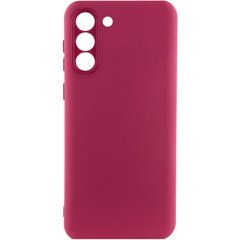 Чехол Silicone Cover Lakshmi Full Camera (A) для Samsung Galaxy S24+ Бордовый / Marsala
