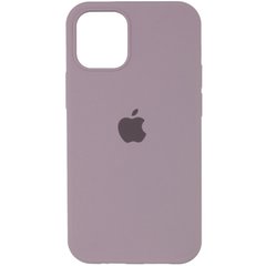 Чохол Silicone Case Full Protective (AA) для Apple iPhone 13 (6.1") Сірий / Lavender