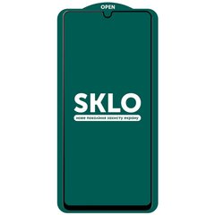 Захисне скло SKLO 5D (тех.пак) для Samsung Galaxy A42 5G Чорний