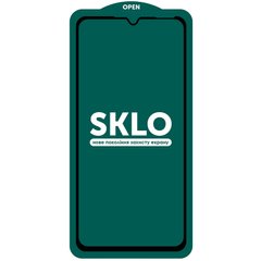 Захисне скло SKLO 5D (тех.пак) для Samsung A30s/A50/A50s/M30 /M30s/M31/M21/M21s Чорний