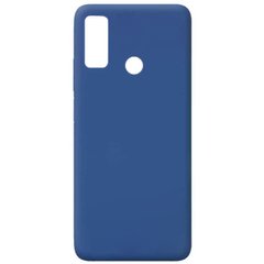 Чохол Silicone Cover Full without Logo (A) для Huawei P Smart (2020) Синій / Navy blue