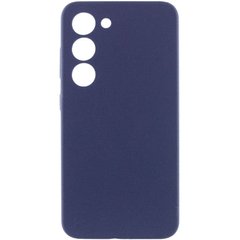 Чохол Silicone Cover Lakshmi Full Camera (AAA) для Samsung Galaxy S24 Темно-синій / Midnight blue