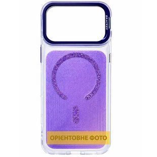 Чохол TPU+PC Jewel Sparkle with MagSafe для Apple iPhone 17 (6.3") Lavender Glitter