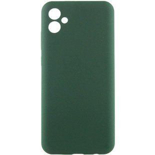 Чехол Silicone Cover Ummi Lakshmi Full Camera (AA) для Samsung Galaxy A07 Зеленый / Dark green