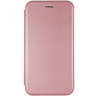 Кожаный чехол (книжка) Classy для Motorola Moto E13 Rose Gold