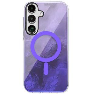 Чохол TPU Shiny Mountain (MagFit) для Samsung Galaxy S24+ Purple