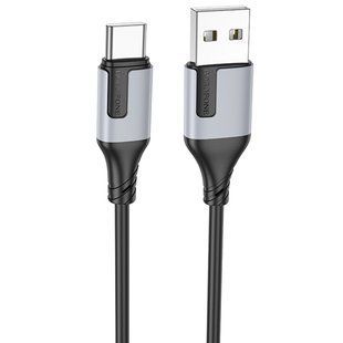 Дата кабель Borofone BX101 Creator USB to Type-C 3A (1m) Black