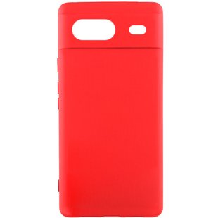 Чехол Silicone Cover Lakshmi Full Camera (AA) для Google Pixel 8a Красный / Red