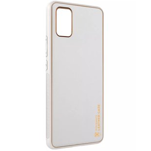 Кожаный чехол Xshield для Xiaomi Redmi Note 12 Pro 4G Белый / White