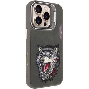 TPU+PC чехол Friends для Apple iPhone 16 Pro (6.3") Grey Wolf