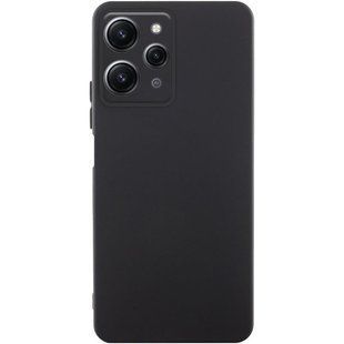 Чохол Silicone Cover Ummi Lakshmi Full Camera (AA) для Xiaomi Redmi 12 Чорний / Black