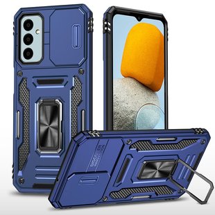 Ударопрочный чехол Camshield Army Ring для Samsung Galaxy M34 5G Синий / Navy