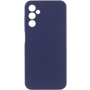 Чехол Silicone Cover Lakshmi Full Camera (AAA) для Samsung Galaxy A14 4G/5G Темно-синий / Midnight blue