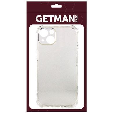 TPU чехол GETMAN Ease logo усиленные углы для Apple iPhone 13 mini (5.4") Бесцветный (прозрачный)