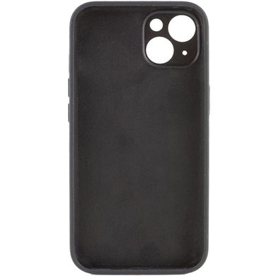 Чехол Silicone Case Full Camera Protective (AA) NO LOGO для Apple iPhone 15 (6.1") Черный / Black