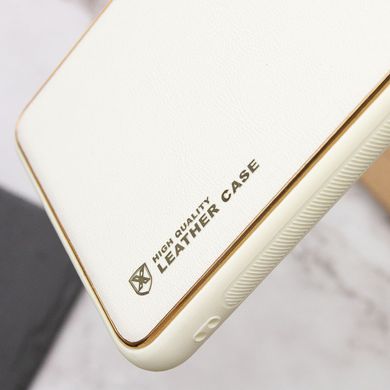 Кожаный чехол Xshield для Xiaomi Redmi Note 12 Pro 4G Белый / White