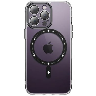 Чехол TPU+PC Colorful with Magnetic Fit для Apple iPhone 12 Pro Max (6.7") Black