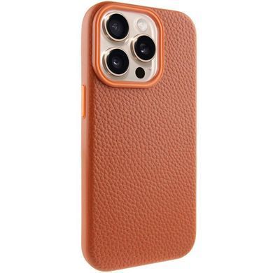 Чехол Syndee with Magnetic Fit для Apple iPhone 15 Pro Max (6.7") Golden Brown