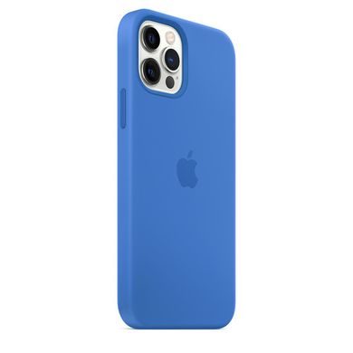 Чохол Silicone Case Full Protective (AA) для Apple iPhone 15 (6.1") Синій / Capri Blue